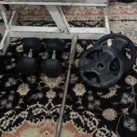 ست کامل وسیله ورزشی کامل برای ورزش درخانه