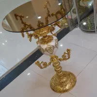 میز سماور کنارسالنی کاپ طلایی
