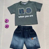 ست تیشرت و شلوارک بیرونی