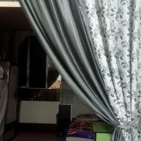 دو عدد شال پرده دو رنگ