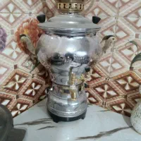 سماور گازی قدیمی برنج ۲ ماه استفاده شده