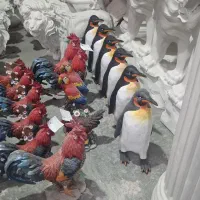 فروش مجسمه پنگوئن فایبرگلاس نشکن