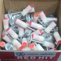 میخ و چاشنی سرهمی سرخود پیچ دار و ساده رد هیت