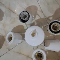 لوستر و پرده