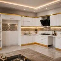 کابینت پیش ساخته پارسا پک هود سینک گاز
