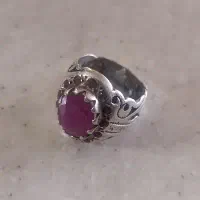 انگشتر یاقوت معدنی