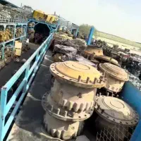 قطعات راهسازی بیل هیوندای گیربکس و چرخ زداف zf