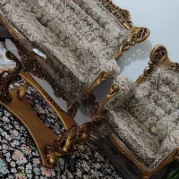 مبل سلطنتی چوب راش درحد نو