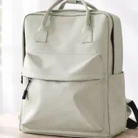 «کوله‌پشتی مینیمال سبز روشن ،بسیار تمیز»