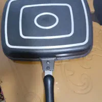 ماهیتابه چدنی دوطرفه