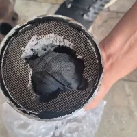 اگزوز کاتالیزور منبع توربو