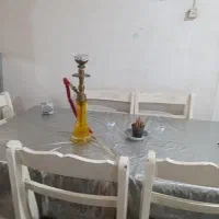 میز نهار خوری شش نفره و قلیون