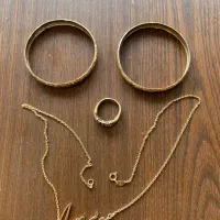 طلا النگو و گردن بند امیر با فاکتور