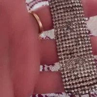 دستبند تنیسی پهن براق