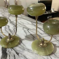 جا شمعی سنگ یشم اصل