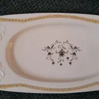 بشقاب چینی سرامیکی قدیمی