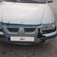 سمند تصادفی مدل 86 موتور سالم