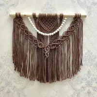 دیوارکوب مکرومه