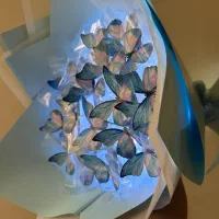 دسته گل پروانه جاودان
