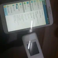 گلکسی تب 8 . و مودم جیبی
