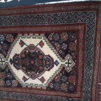 فروش دوتخته قالیچه دستباف قدیمی