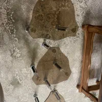 میز عسلی شیشه ای