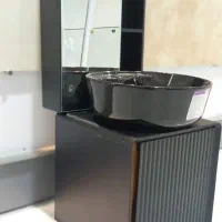 کابینت روشویی فولست مشکی