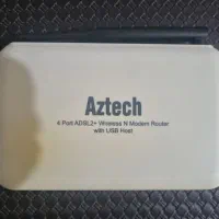 مودم خانگی Aztech ADSL2/2plus|مودم و تجهیزات شبکه|کرمانشاه, |دیوار