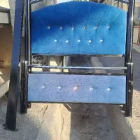 تخت خواب تک نفره فلزی