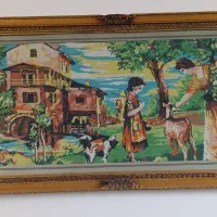 سه عدد تابلوی کوبلن بزرگ بفروش می رسد.