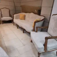 مبل کارلو فرانسه 10نفر شیک چوب راش فوم 50%ت