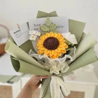 دسته گل رز و فراموشم نکن