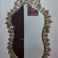 آینه و کنسول و شمعدان بزرگ تمام برنز