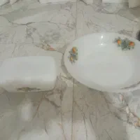 سیب گلابی جا میوه ای و قندان درب دار