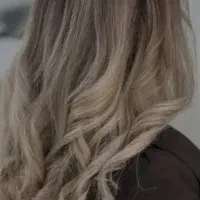 مدل مش سوزنی هایلایت رنگ ساژ مو