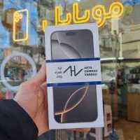 گوشی آیفون 16 پرو مکس 256 گیگ رجیستر شده پلمپ