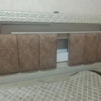 تخت خواب دونفره ومیز آرایش