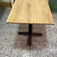میز کافه رستوران پایه فلزی