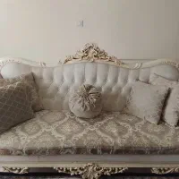 مبل استیل ۷نفره با نهارخوری ۶نفره