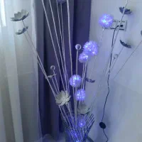 گلدون و آباژور فلزی