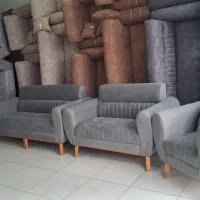 مبل تتیس  ماندگاری بالا  با پارچه دلخواه  ..پخش..