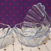 سه دست پیاله شیشه ای نو