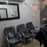 فروش لوازم وسایل آرایشگاه مردانه با کولر ۱۸ هزار