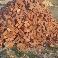 فروش آجر قرمز  کرمان و سفال و بلوک سقفی  یزد