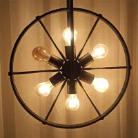 لوستر مدل چرخ