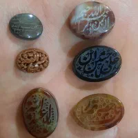 عقیق خطی ۶ عدد باهم