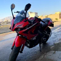 موتور Rs200 باجاج پالس قرمز مدل ۹۶