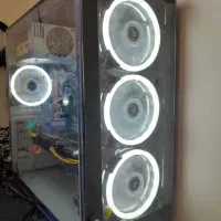 کیس گیمینگ قوی و تمیز RX 590 مناسب بازی  کار سنگین