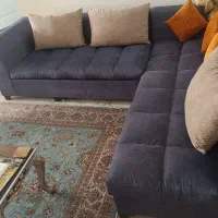 مبل ال راحتی به همراه جلو مبلی