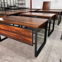 تولید انواع میز تحریر ترکیب چوب وفلز